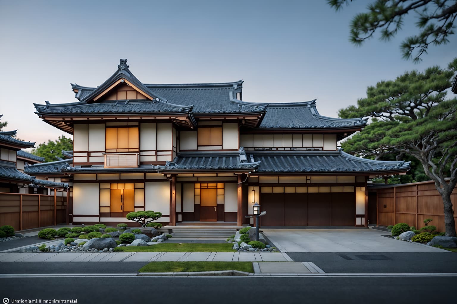 japanese design-style exterior designed (house exterior exterior) . with . . cinematic photo, highly detailed, cinematic lighting, ultra-detailed, ultrarealistic, photorealism, 8k. japanese design exterior design style. masterpiece, cinematic light, ultrarealistic+, photorealistic+, 8k, raw photo, realistic, sharp focus on eyes, (symmetrical eyes), (intact eyes), hyperrealistic, highest quality, best quality, , highly detailed, masterpiece, best quality, extremely detailed 8k wallpaper, masterpiece, best quality, ultra-detailed, best shadow, detailed background, detailed face, detailed eyes, high contrast, best illumination, detailed face, dulux, caustic, dynamic angle, detailed glow. dramatic lighting. highly detailed, insanely detailed hair, symmetrical, intricate details, professionally retouched, 8k high definition. strong bokeh. award winning photo.