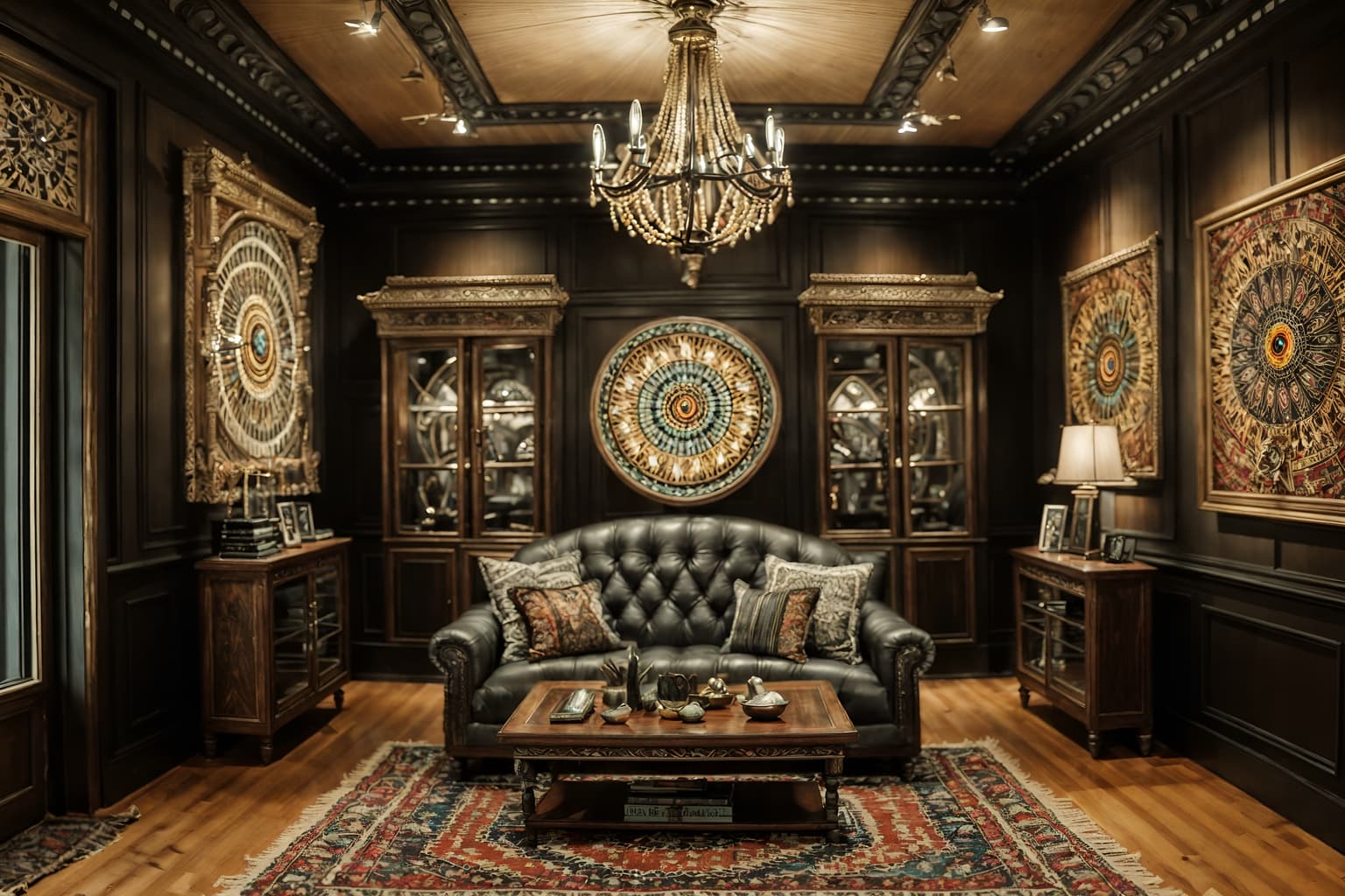 eclectic-style (clothing store interior) . . cinematic photo, highly detailed, cinematic lighting, ultra-detailed, ultrarealistic, photorealism, 8k. eclectic interior design style. masterpiece, cinematic light, ultrarealistic+, photorealistic+, 8k, raw photo, realistic, sharp focus on eyes, (symmetrical eyes), (intact eyes), hyperrealistic, highest quality, best quality, , highly detailed, masterpiece, best quality, extremely detailed 8k wallpaper, masterpiece, best quality, ultra-detailed, best shadow, detailed background, detailed face, detailed eyes, high contrast, best illumination, detailed face, dulux, caustic, dynamic angle, detailed glow. dramatic lighting. highly detailed, insanely detailed hair, symmetrical, intricate details, professionally retouched, 8k high definition. strong bokeh. award winning photo.