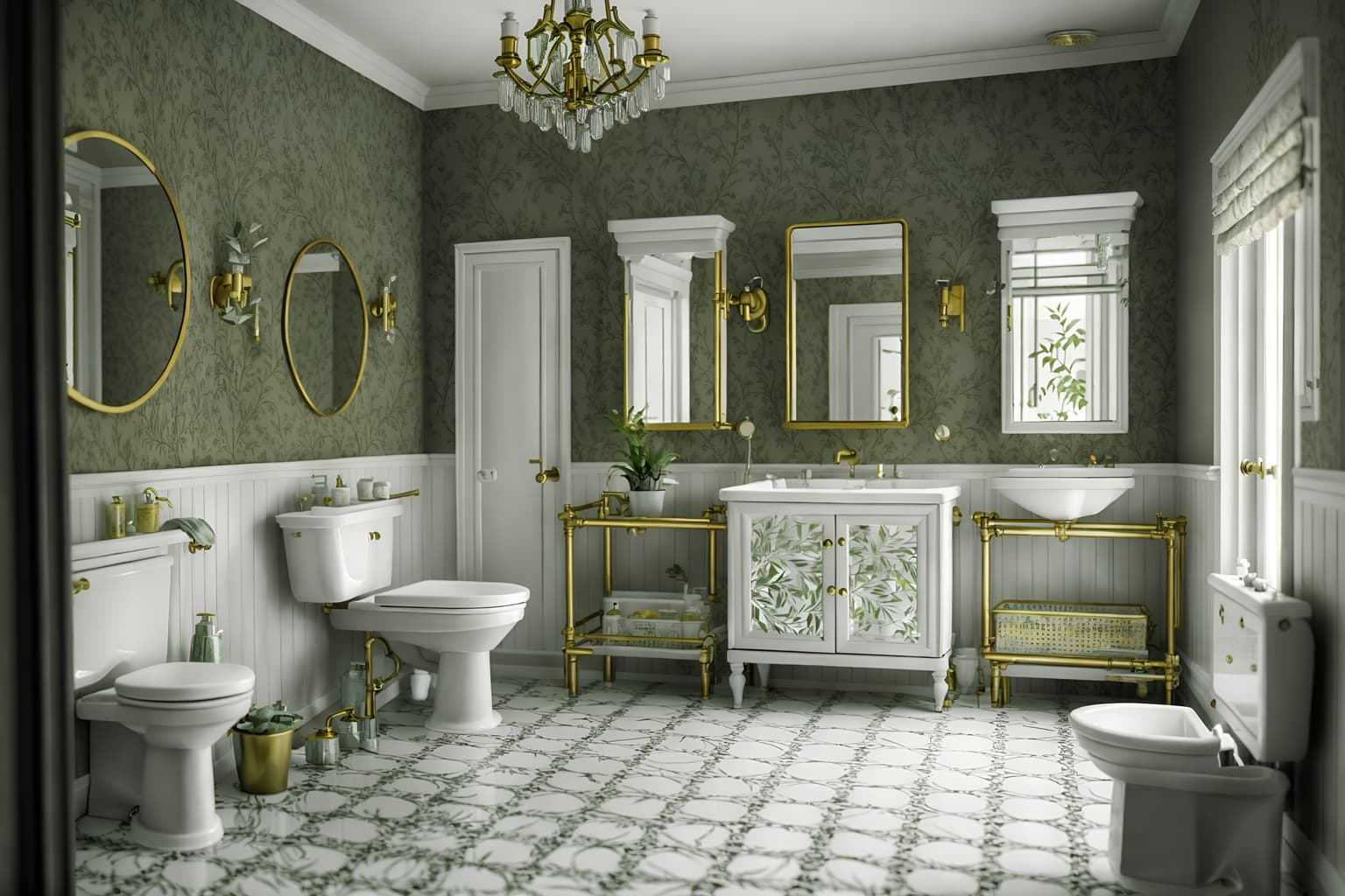 eclectic-style (bathroom interior) with bath rail and plant and mirror and shower and bathroom cabinet and waste basket and bathroom sink with faucet and toilet seat. . . cinematic photo, highly detailed, cinematic lighting, ultra-detailed, ultrarealistic, photorealism, 8k. eclectic interior design style. masterpiece, cinematic light, ultrarealistic+, photorealistic+, 8k, raw photo, realistic, sharp focus on eyes, (symmetrical eyes), (intact eyes), hyperrealistic, highest quality, best quality, , highly detailed, masterpiece, best quality, extremely detailed 8k wallpaper, masterpiece, best quality, ultra-detailed, best shadow, detailed background, detailed face, detailed eyes, high contrast, best illumination, detailed face, dulux, caustic, dynamic angle, detailed glow. dramatic lighting. highly detailed, insanely detailed hair, symmetrical, intricate details, professionally retouched, 8k high definition. strong bokeh. award winning photo.