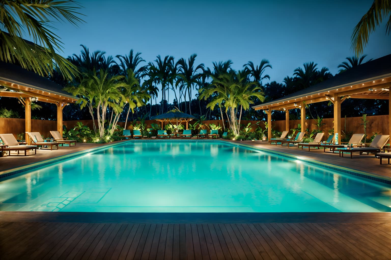 eclectic-style designed (outdoor pool area ) with pool and pool lights and pool lounge chairs and pool. . . cinematic photo, highly detailed, cinematic lighting, ultra-detailed, ultrarealistic, photorealism, 8k. eclectic design style. masterpiece, cinematic light, ultrarealistic+, photorealistic+, 8k, raw photo, realistic, sharp focus on eyes, (symmetrical eyes), (intact eyes), hyperrealistic, highest quality, best quality, , highly detailed, masterpiece, best quality, extremely detailed 8k wallpaper, masterpiece, best quality, ultra-detailed, best shadow, detailed background, detailed face, detailed eyes, high contrast, best illumination, detailed face, dulux, caustic, dynamic angle, detailed glow. dramatic lighting. highly detailed, insanely detailed hair, symmetrical, intricate details, professionally retouched, 8k high definition. strong bokeh. award winning photo.