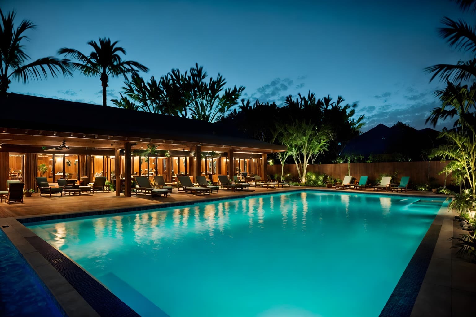 eclectic-style designed (outdoor pool area ) with pool and pool lights and pool lounge chairs and pool. . . cinematic photo, highly detailed, cinematic lighting, ultra-detailed, ultrarealistic, photorealism, 8k. eclectic design style. masterpiece, cinematic light, ultrarealistic+, photorealistic+, 8k, raw photo, realistic, sharp focus on eyes, (symmetrical eyes), (intact eyes), hyperrealistic, highest quality, best quality, , highly detailed, masterpiece, best quality, extremely detailed 8k wallpaper, masterpiece, best quality, ultra-detailed, best shadow, detailed background, detailed face, detailed eyes, high contrast, best illumination, detailed face, dulux, caustic, dynamic angle, detailed glow. dramatic lighting. highly detailed, insanely detailed hair, symmetrical, intricate details, professionally retouched, 8k high definition. strong bokeh. award winning photo.