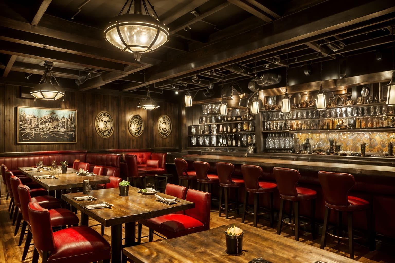 eclectic-style (restaurant interior) with restaurant decor and restaurant chairs and restaurant dining tables and restaurant bar and restaurant decor. . . cinematic photo, highly detailed, cinematic lighting, ultra-detailed, ultrarealistic, photorealism, 8k. eclectic interior design style. masterpiece, cinematic light, ultrarealistic+, photorealistic+, 8k, raw photo, realistic, sharp focus on eyes, (symmetrical eyes), (intact eyes), hyperrealistic, highest quality, best quality, , highly detailed, masterpiece, best quality, extremely detailed 8k wallpaper, masterpiece, best quality, ultra-detailed, best shadow, detailed background, detailed face, detailed eyes, high contrast, best illumination, detailed face, dulux, caustic, dynamic angle, detailed glow. dramatic lighting. highly detailed, insanely detailed hair, symmetrical, intricate details, professionally retouched, 8k high definition. strong bokeh. award winning photo.