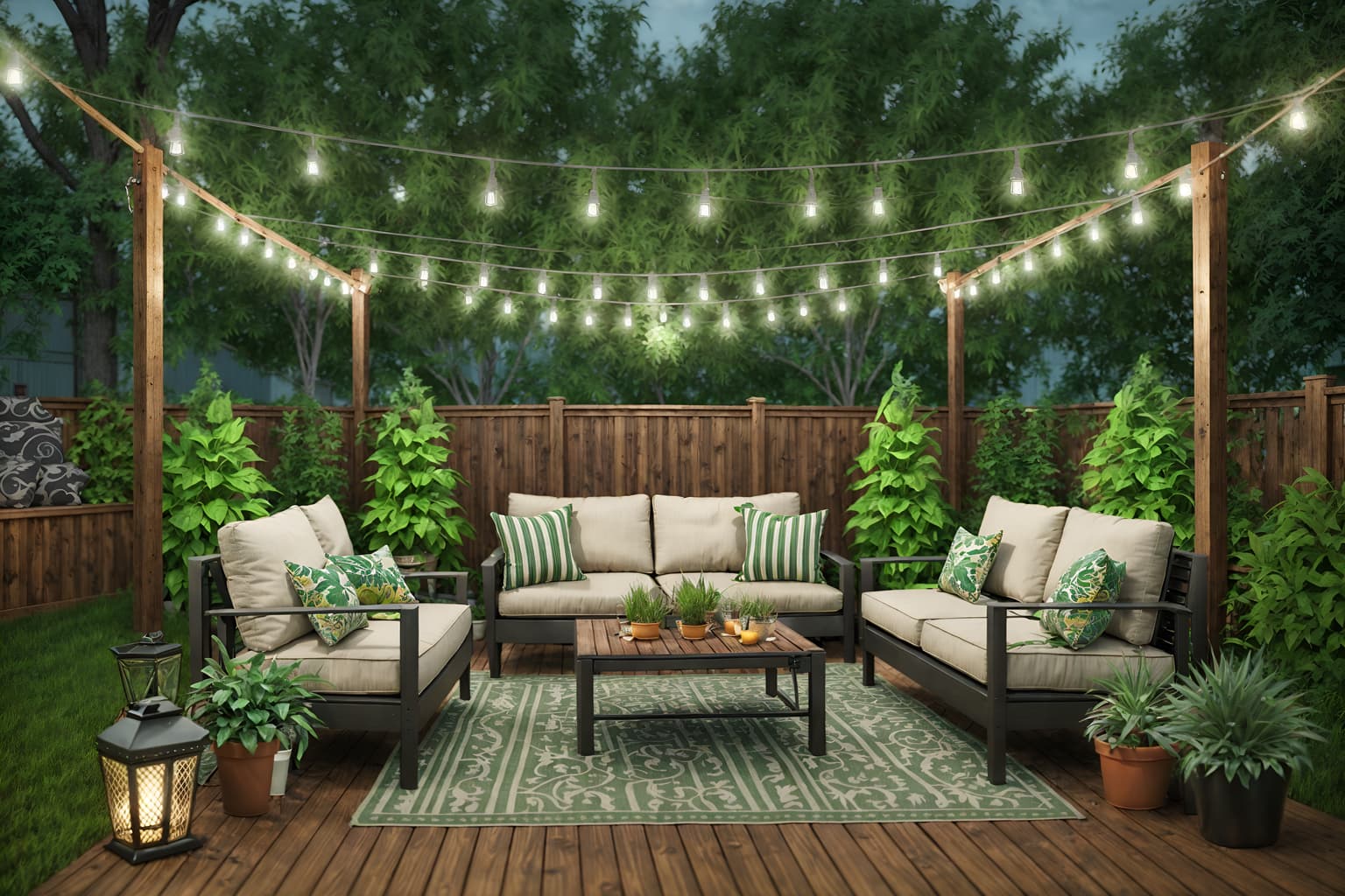 eclectic-style designed (outdoor patio ) with plant and deck with deck chairs and patio couch with pillows and grass and barbeque or grill and plant. . . cinematic photo, highly detailed, cinematic lighting, ultra-detailed, ultrarealistic, photorealism, 8k. eclectic design style. masterpiece, cinematic light, ultrarealistic+, photorealistic+, 8k, raw photo, realistic, sharp focus on eyes, (symmetrical eyes), (intact eyes), hyperrealistic, highest quality, best quality, , highly detailed, masterpiece, best quality, extremely detailed 8k wallpaper, masterpiece, best quality, ultra-detailed, best shadow, detailed background, detailed face, detailed eyes, high contrast, best illumination, detailed face, dulux, caustic, dynamic angle, detailed glow. dramatic lighting. highly detailed, insanely detailed hair, symmetrical, intricate details, professionally retouched, 8k high definition. strong bokeh. award winning photo.