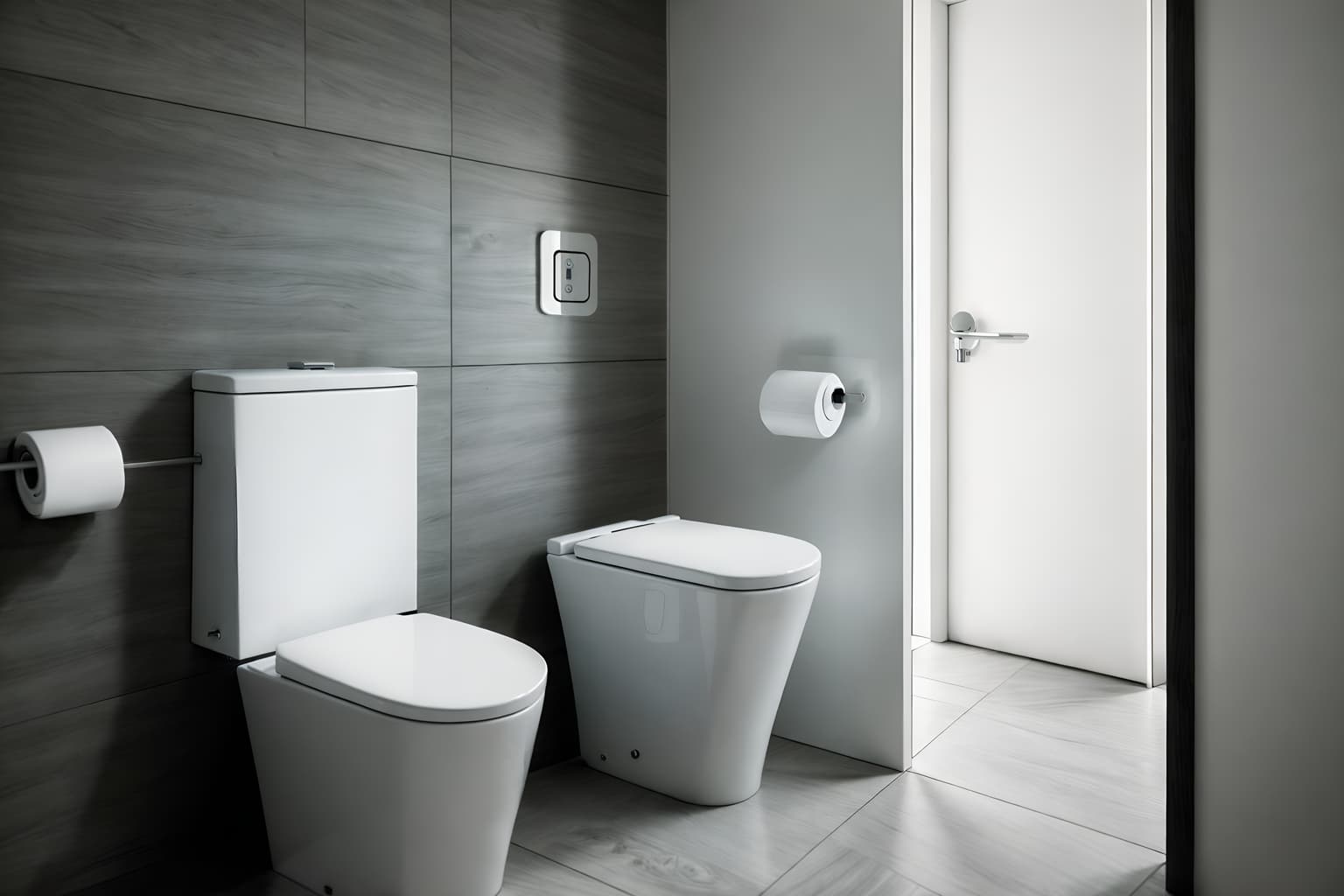 contemporary-style (toilet interior) with toilet with toilet seat up and toilet paper hanger and sink with tap and toilet with toilet seat up. . with . . cinematic photo, highly detailed, cinematic lighting, ultra-detailed, ultrarealistic, photorealism, 8k. contemporary interior design style. masterpiece, cinematic light, ultrarealistic+, photorealistic+, 8k, raw photo, realistic, sharp focus on eyes, (symmetrical eyes), (intact eyes), hyperrealistic, highest quality, best quality, , highly detailed, masterpiece, best quality, extremely detailed 8k wallpaper, masterpiece, best quality, ultra-detailed, best shadow, detailed background, detailed face, detailed eyes, high contrast, best illumination, detailed face, dulux, caustic, dynamic angle, detailed glow. dramatic lighting. highly detailed, insanely detailed hair, symmetrical, intricate details, professionally retouched, 8k high definition. strong bokeh. award winning photo.