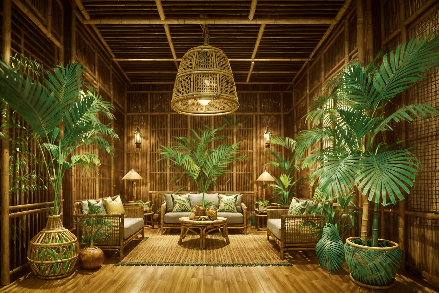 tropical-style (clothing store interior) . with cane motifs and wicker and palm leaves and palm trees and rattan and bamboo and lattice prints and teak. . cinematic photo, highly detailed, cinematic lighting, ultra-detailed, ultrarealistic, photorealism, 8k. tropical interior design style. masterpiece, cinematic light, ultrarealistic+, photorealistic+, 8k, raw photo, realistic, sharp focus on eyes, (symmetrical eyes), (intact eyes), hyperrealistic, highest quality, best quality, , highly detailed, masterpiece, best quality, extremely detailed 8k wallpaper, masterpiece, best quality, ultra-detailed, best shadow, detailed background, detailed face, detailed eyes, high contrast, best illumination, detailed face, dulux, caustic, dynamic angle, detailed glow. dramatic lighting. highly detailed, insanely detailed hair, symmetrical, intricate details, professionally retouched, 8k high definition. strong bokeh. award winning photo.