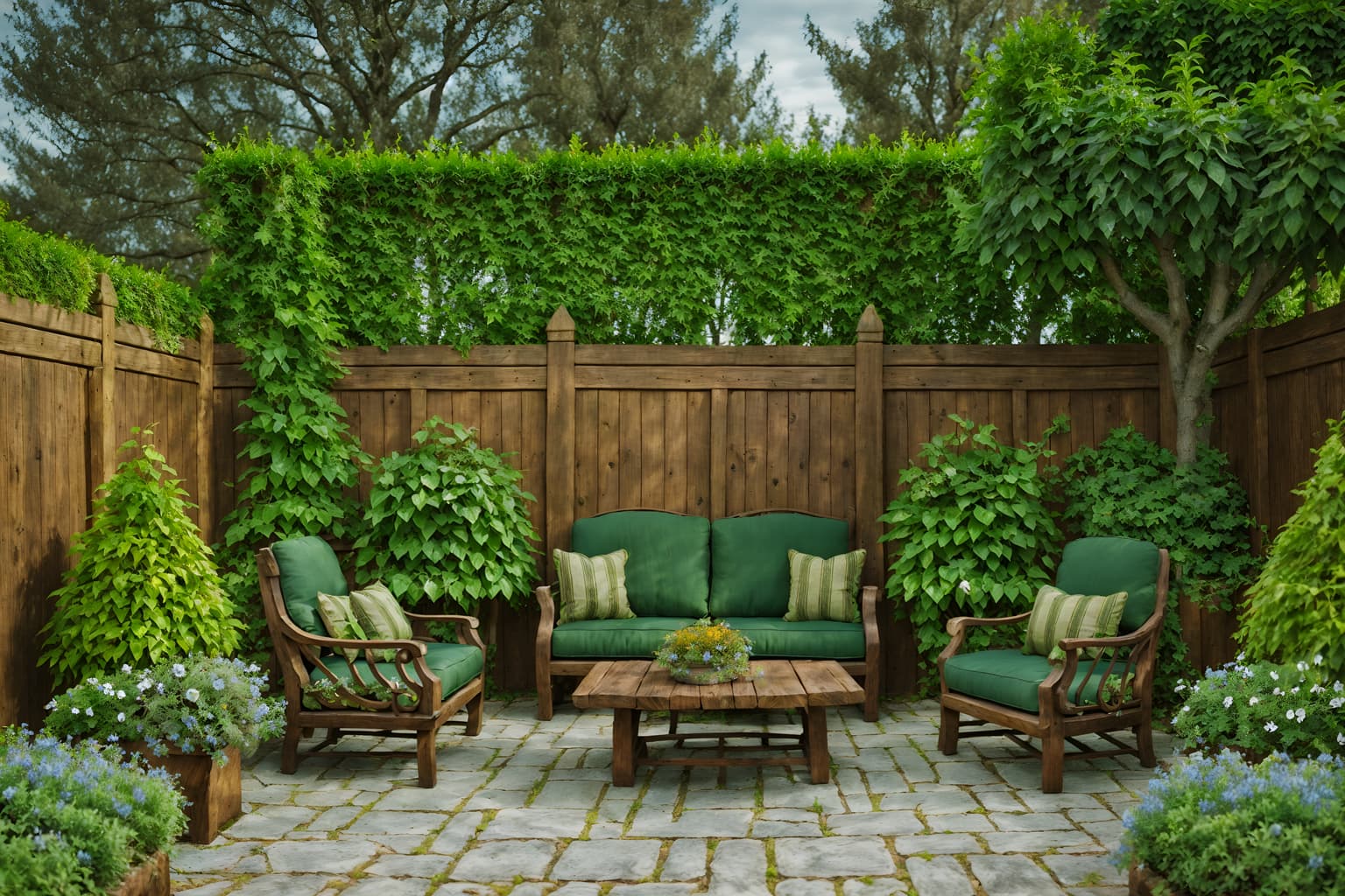 medieval-style designed (outdoor garden ) with garden tree and grass and garden plants and garden tree. . with upholstery on chairs and sofas and deep colors like red, gold, or blue and carved wooden chairs and timber walls and castle and carved wooden benches and castle and medieval shields on the wall. . cinematic photo, highly detailed, cinematic lighting, ultra-detailed, ultrarealistic, photorealism, 8k. medieval design style. masterpiece, cinematic light, ultrarealistic+, photorealistic+, 8k, raw photo, realistic, sharp focus on eyes, (symmetrical eyes), (intact eyes), hyperrealistic, highest quality, best quality, , highly detailed, masterpiece, best quality, extremely detailed 8k wallpaper, masterpiece, best quality, ultra-detailed, best shadow, detailed background, detailed face, detailed eyes, high contrast, best illumination, detailed face, dulux, caustic, dynamic angle, detailed glow. dramatic lighting. highly detailed, insanely detailed hair, symmetrical, intricate details, professionally retouched, 8k high definition. strong bokeh. award winning photo.