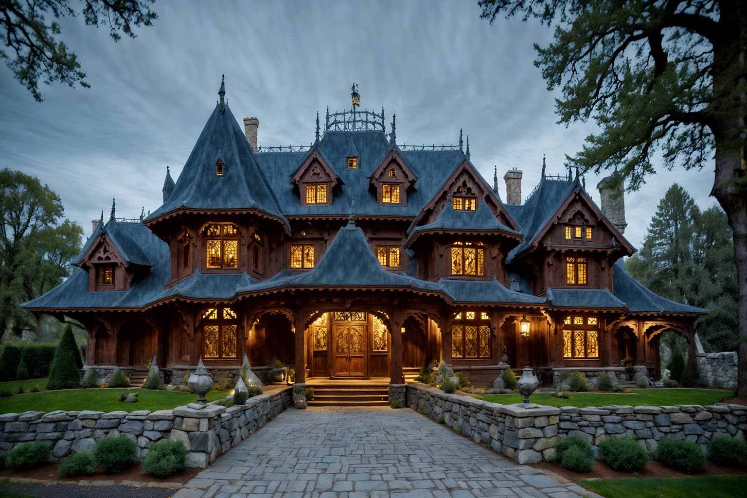 medieval-style exterior designed (house exterior exterior) . with timber beams and castle exterior and velvet, chenille, damask, and brocade draperies and fabrics and castle exterior and castle exterior and deep colors like red, gold, or blue and gothic appearance and carved wooden tables. . cinematic photo, highly detailed, cinematic lighting, ultra-detailed, ultrarealistic, photorealism, 8k. medieval exterior design style. masterpiece, cinematic light, ultrarealistic+, photorealistic+, 8k, raw photo, realistic, sharp focus on eyes, (symmetrical eyes), (intact eyes), hyperrealistic, highest quality, best quality, , highly detailed, masterpiece, best quality, extremely detailed 8k wallpaper, masterpiece, best quality, ultra-detailed, best shadow, detailed background, detailed face, detailed eyes, high contrast, best illumination, detailed face, dulux, caustic, dynamic angle, detailed glow. dramatic lighting. highly detailed, insanely detailed hair, symmetrical, intricate details, professionally retouched, 8k high definition. strong bokeh. award winning photo.