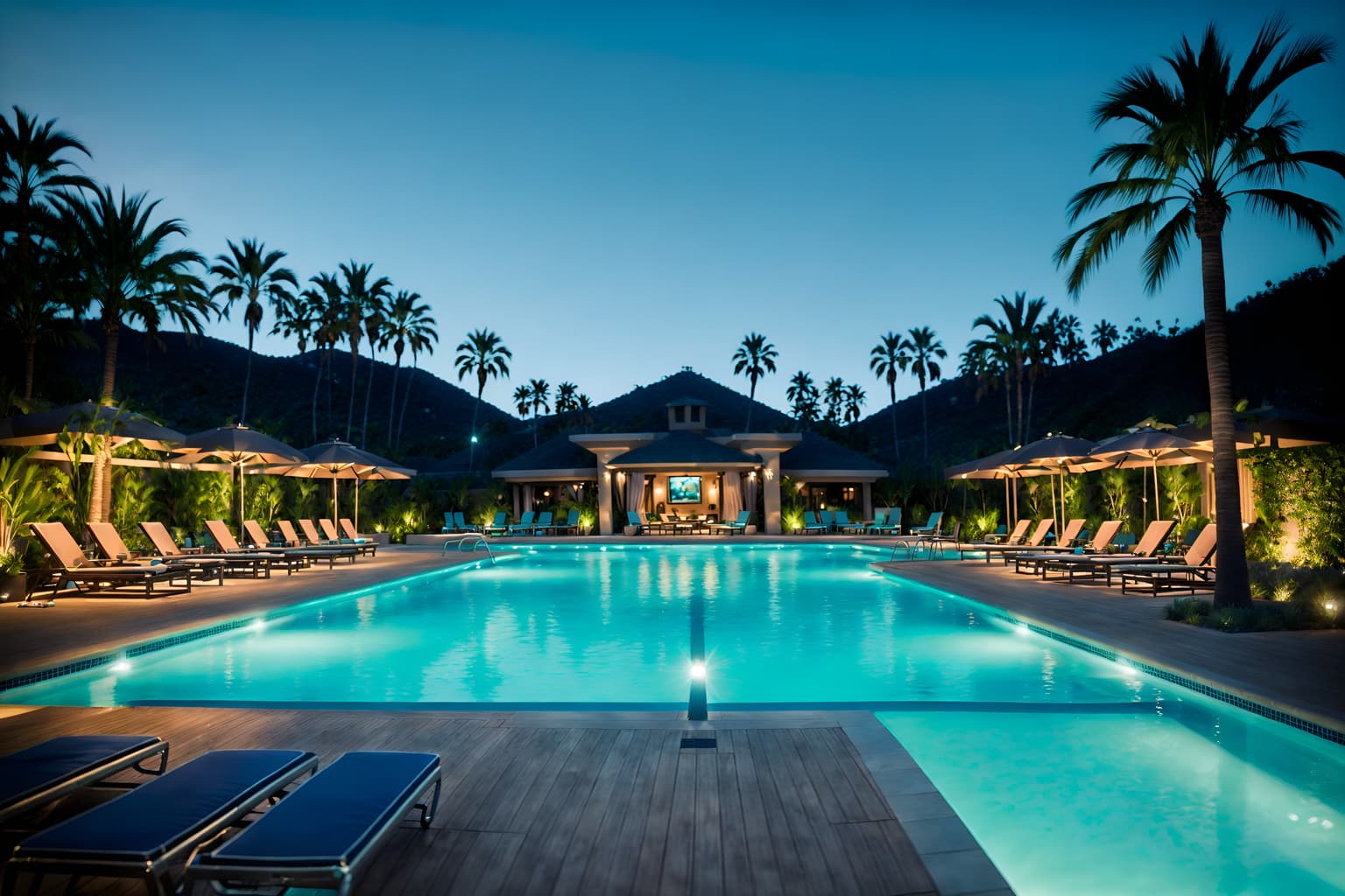 hollywood glam-style designed (outdoor pool area ) with pool and pool lounge chairs and pool lights and pool. . . cinematic photo, highly detailed, cinematic lighting, ultra-detailed, ultrarealistic, photorealism, 8k. hollywood glam design style. masterpiece, cinematic light, ultrarealistic+, photorealistic+, 8k, raw photo, realistic, sharp focus on eyes, (symmetrical eyes), (intact eyes), hyperrealistic, highest quality, best quality, , highly detailed, masterpiece, best quality, extremely detailed 8k wallpaper, masterpiece, best quality, ultra-detailed, best shadow, detailed background, detailed face, detailed eyes, high contrast, best illumination, detailed face, dulux, caustic, dynamic angle, detailed glow. dramatic lighting. highly detailed, insanely detailed hair, symmetrical, intricate details, professionally retouched, 8k high definition. strong bokeh. award winning photo.