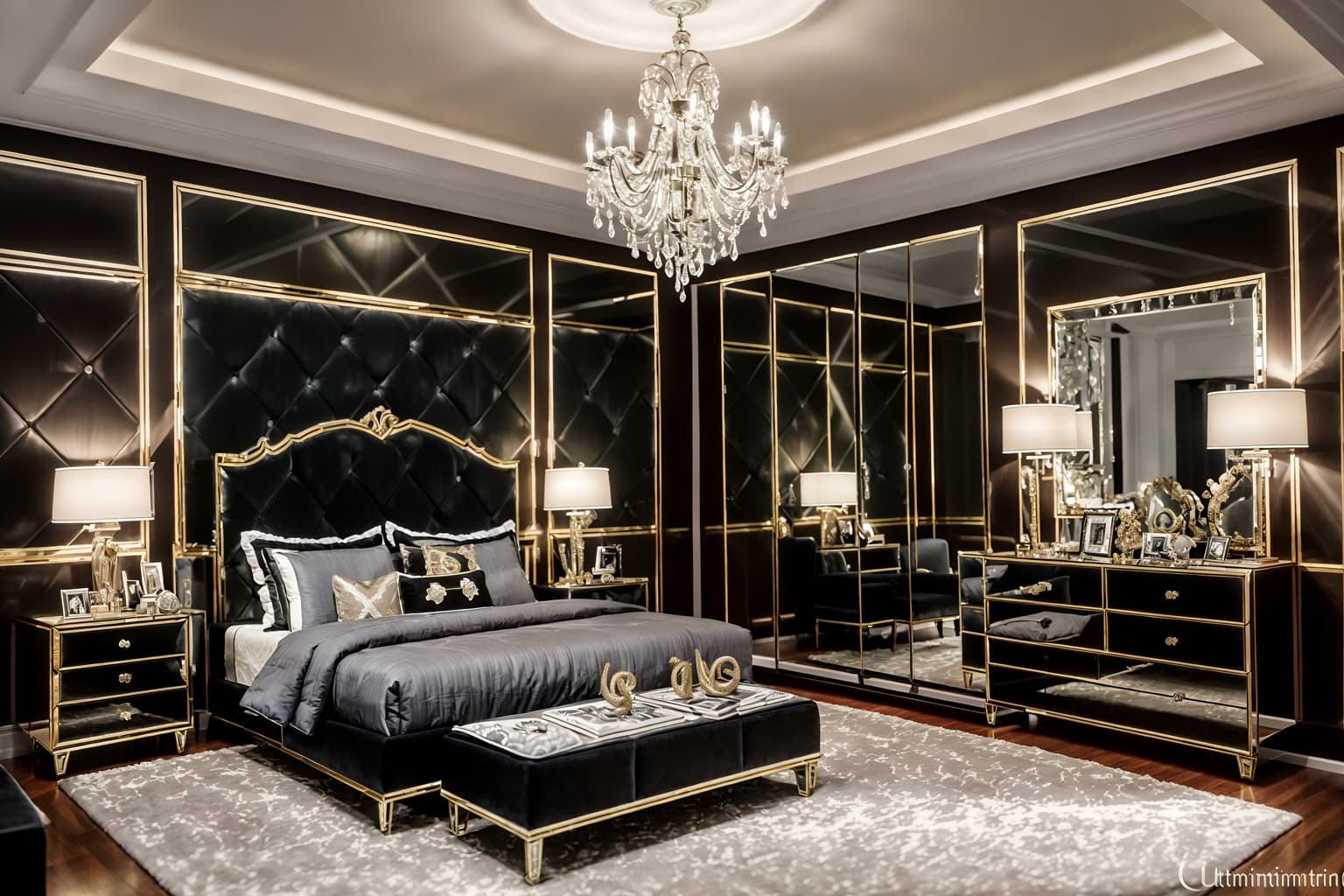 hollywood glam-style (kids room interior) with mirror and kids desk and storage bench or ottoman and night light and bedside table or night stand and headboard and dresser closet and bed. . . cinematic photo, highly detailed, cinematic lighting, ultra-detailed, ultrarealistic, photorealism, 8k. hollywood glam interior design style. masterpiece, cinematic light, ultrarealistic+, photorealistic+, 8k, raw photo, realistic, sharp focus on eyes, (symmetrical eyes), (intact eyes), hyperrealistic, highest quality, best quality, , highly detailed, masterpiece, best quality, extremely detailed 8k wallpaper, masterpiece, best quality, ultra-detailed, best shadow, detailed background, detailed face, detailed eyes, high contrast, best illumination, detailed face, dulux, caustic, dynamic angle, detailed glow. dramatic lighting. highly detailed, insanely detailed hair, symmetrical, intricate details, professionally retouched, 8k high definition. strong bokeh. award winning photo.