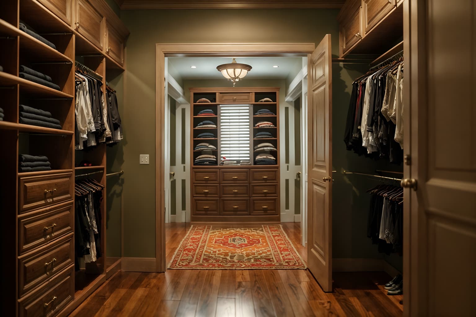 traditional-style (walk in closet interior) . . cinematic photo, highly detailed, cinematic lighting, ultra-detailed, ultrarealistic, photorealism, 8k. traditional interior design style. masterpiece, cinematic light, ultrarealistic+, photorealistic+, 8k, raw photo, realistic, sharp focus on eyes, (symmetrical eyes), (intact eyes), hyperrealistic, highest quality, best quality, , highly detailed, masterpiece, best quality, extremely detailed 8k wallpaper, masterpiece, best quality, ultra-detailed, best shadow, detailed background, detailed face, detailed eyes, high contrast, best illumination, detailed face, dulux, caustic, dynamic angle, detailed glow. dramatic lighting. highly detailed, insanely detailed hair, symmetrical, intricate details, professionally retouched, 8k high definition. strong bokeh. award winning photo.
