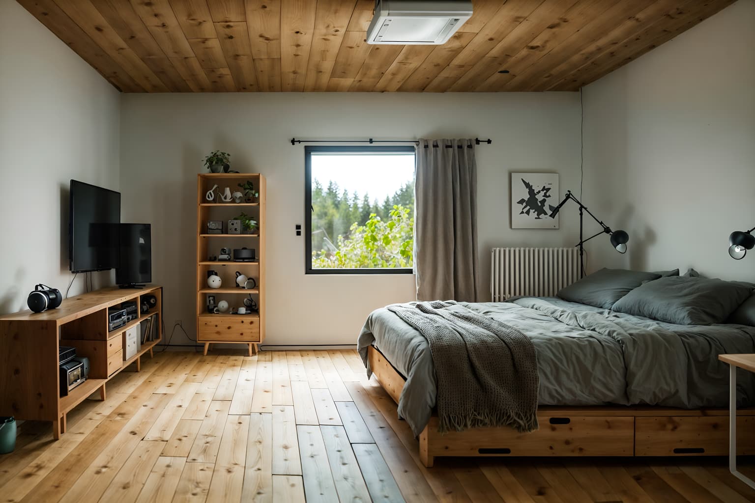 airbnb-style (gaming room interior) . with open and natural lighting and practicality and functionality and natural materials and elements and simple color palette and simple, clean lines and simplistic furniture and neutral walls and textures and scandinavian style and open and natural lighting. . cinematic photo, highly detailed, cinematic lighting, ultra-detailed, ultrarealistic, photorealism, 8k. airbnb interior design style. masterpiece, cinematic light, ultrarealistic+, photorealistic+, 8k, raw photo, realistic, sharp focus on eyes, (symmetrical eyes), (intact eyes), hyperrealistic, highest quality, best quality, , highly detailed, masterpiece, best quality, extremely detailed 8k wallpaper, masterpiece, best quality, ultra-detailed, best shadow, detailed background, detailed face, detailed eyes, high contrast, best illumination, detailed face, dulux, caustic, dynamic angle, detailed glow. dramatic lighting. highly detailed, insanely detailed hair, symmetrical, intricate details, professionally retouched, 8k high definition. strong bokeh. award winning photo.