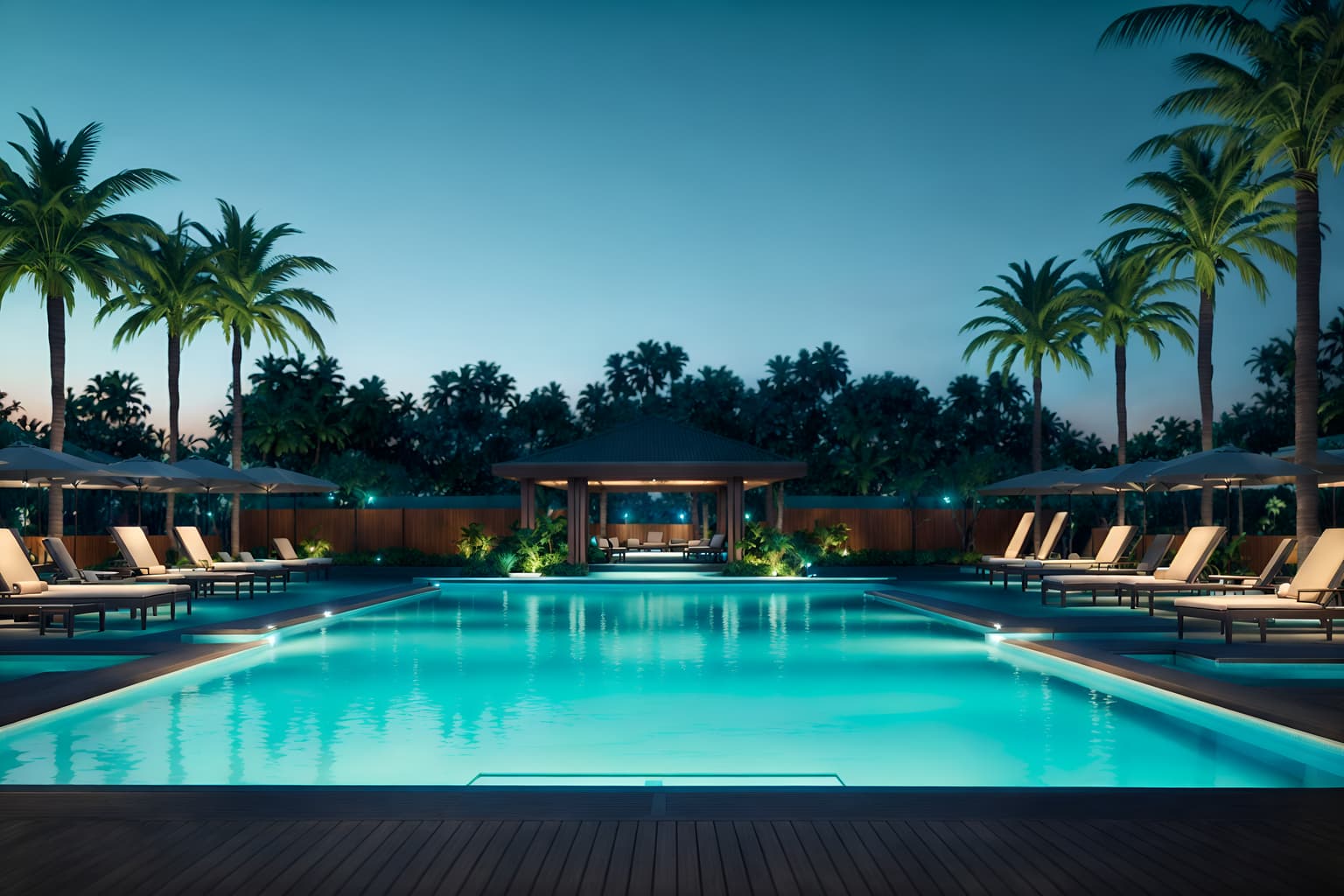 luxury-style designed (outdoor pool area ) with pool lounge chairs and pool lights and pool and pool lounge chairs. . . cinematic photo, highly detailed, cinematic lighting, ultra-detailed, ultrarealistic, photorealism, 8k. luxury design style. masterpiece, cinematic light, ultrarealistic+, photorealistic+, 8k, raw photo, realistic, sharp focus on eyes, (symmetrical eyes), (intact eyes), hyperrealistic, highest quality, best quality, , highly detailed, masterpiece, best quality, extremely detailed 8k wallpaper, masterpiece, best quality, ultra-detailed, best shadow, detailed background, detailed face, detailed eyes, high contrast, best illumination, detailed face, dulux, caustic, dynamic angle, detailed glow. dramatic lighting. highly detailed, insanely detailed hair, symmetrical, intricate details, professionally retouched, 8k high definition. strong bokeh. award winning photo.