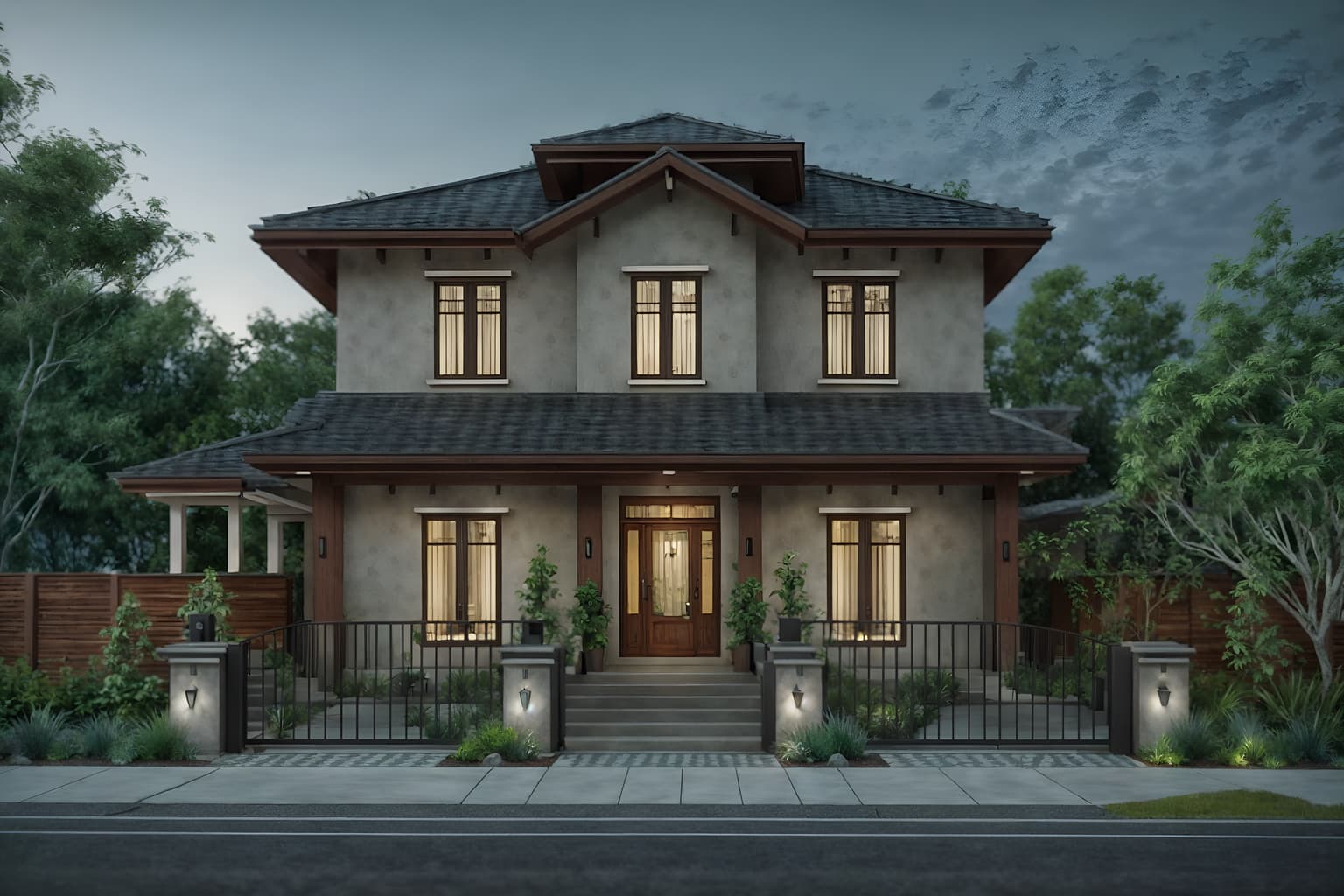eco-friendly-style exterior designed (house exterior exterior) . . cinematic photo, highly detailed, cinematic lighting, ultra-detailed, ultrarealistic, photorealism, 8k. eco-friendly exterior design style. masterpiece, cinematic light, ultrarealistic+, photorealistic+, 8k, raw photo, realistic, sharp focus on eyes, (symmetrical eyes), (intact eyes), hyperrealistic, highest quality, best quality, , highly detailed, masterpiece, best quality, extremely detailed 8k wallpaper, masterpiece, best quality, ultra-detailed, best shadow, detailed background, detailed face, detailed eyes, high contrast, best illumination, detailed face, dulux, caustic, dynamic angle, detailed glow. dramatic lighting. highly detailed, insanely detailed hair, symmetrical, intricate details, professionally retouched, 8k high definition. strong bokeh. award winning photo.