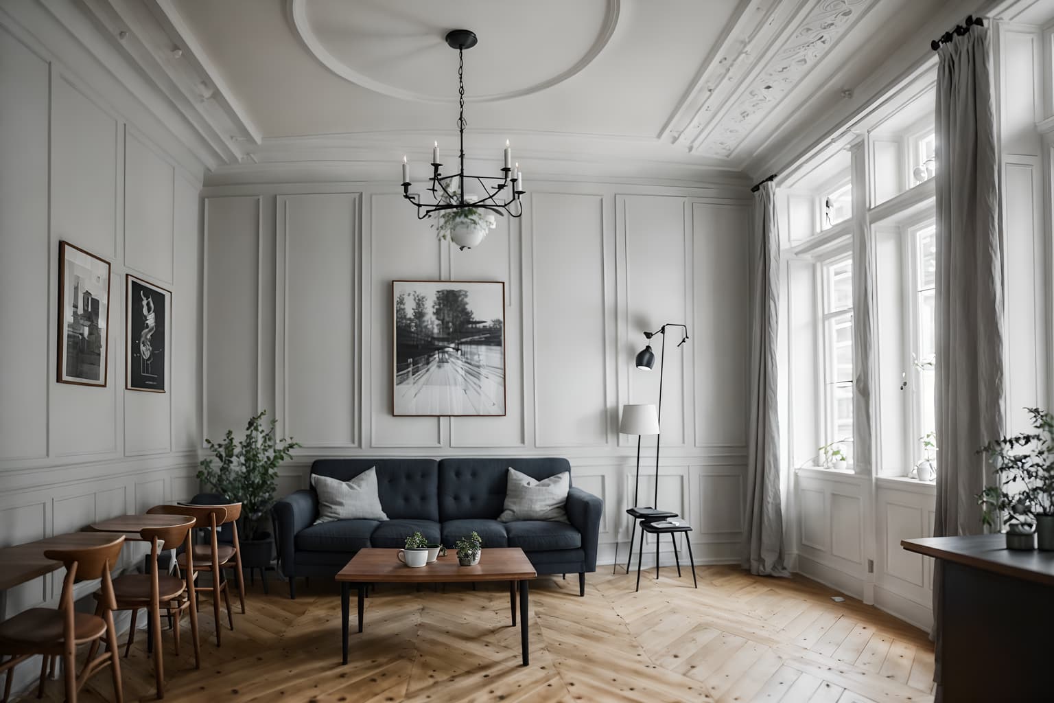 scandinavian-style (coffee shop interior) . with . . cinematic photo, highly detailed, cinematic lighting, ultra-detailed, ultrarealistic, photorealism, 8k. scandinavian interior design style. masterpiece, cinematic light, ultrarealistic+, photorealistic+, 8k, raw photo, realistic, sharp focus on eyes, (symmetrical eyes), (intact eyes), hyperrealistic, highest quality, best quality, , highly detailed, masterpiece, best quality, extremely detailed 8k wallpaper, masterpiece, best quality, ultra-detailed, best shadow, detailed background, detailed face, detailed eyes, high contrast, best illumination, detailed face, dulux, caustic, dynamic angle, detailed glow. dramatic lighting. highly detailed, insanely detailed hair, symmetrical, intricate details, professionally retouched, 8k high definition. strong bokeh. award winning photo.