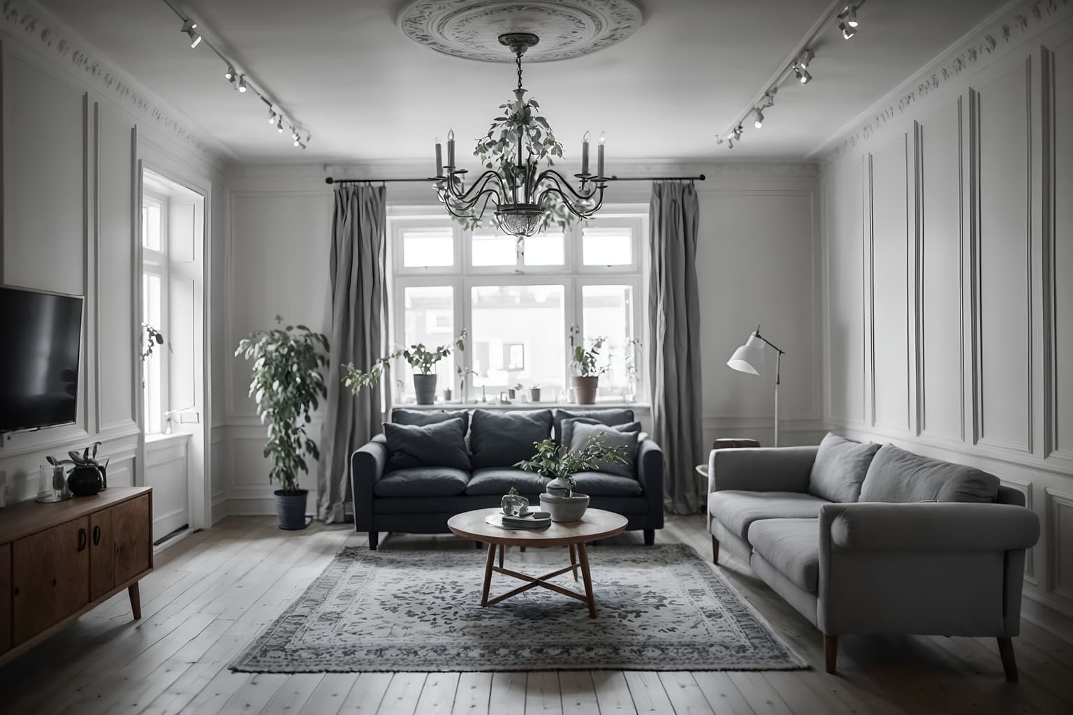 scandinavian-style (clothing store interior) . with . . cinematic photo, highly detailed, cinematic lighting, ultra-detailed, ultrarealistic, photorealism, 8k. scandinavian interior design style. masterpiece, cinematic light, ultrarealistic+, photorealistic+, 8k, raw photo, realistic, sharp focus on eyes, (symmetrical eyes), (intact eyes), hyperrealistic, highest quality, best quality, , highly detailed, masterpiece, best quality, extremely detailed 8k wallpaper, masterpiece, best quality, ultra-detailed, best shadow, detailed background, detailed face, detailed eyes, high contrast, best illumination, detailed face, dulux, caustic, dynamic angle, detailed glow. dramatic lighting. highly detailed, insanely detailed hair, symmetrical, intricate details, professionally retouched, 8k high definition. strong bokeh. award winning photo.