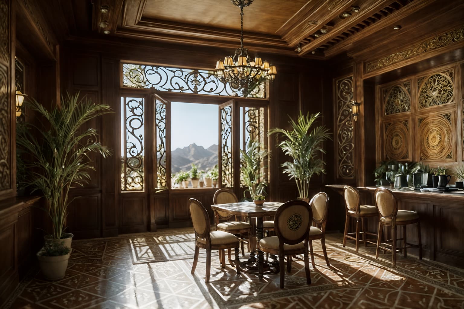 mediterranean-style (coffee shop interior) . . cinematic photo, highly detailed, cinematic lighting, ultra-detailed, ultrarealistic, photorealism, 8k. mediterranean interior design style. masterpiece, cinematic light, ultrarealistic+, photorealistic+, 8k, raw photo, realistic, sharp focus on eyes, (symmetrical eyes), (intact eyes), hyperrealistic, highest quality, best quality, , highly detailed, masterpiece, best quality, extremely detailed 8k wallpaper, masterpiece, best quality, ultra-detailed, best shadow, detailed background, detailed face, detailed eyes, high contrast, best illumination, detailed face, dulux, caustic, dynamic angle, detailed glow. dramatic lighting. highly detailed, insanely detailed hair, symmetrical, intricate details, professionally retouched, 8k high definition. strong bokeh. award winning photo.