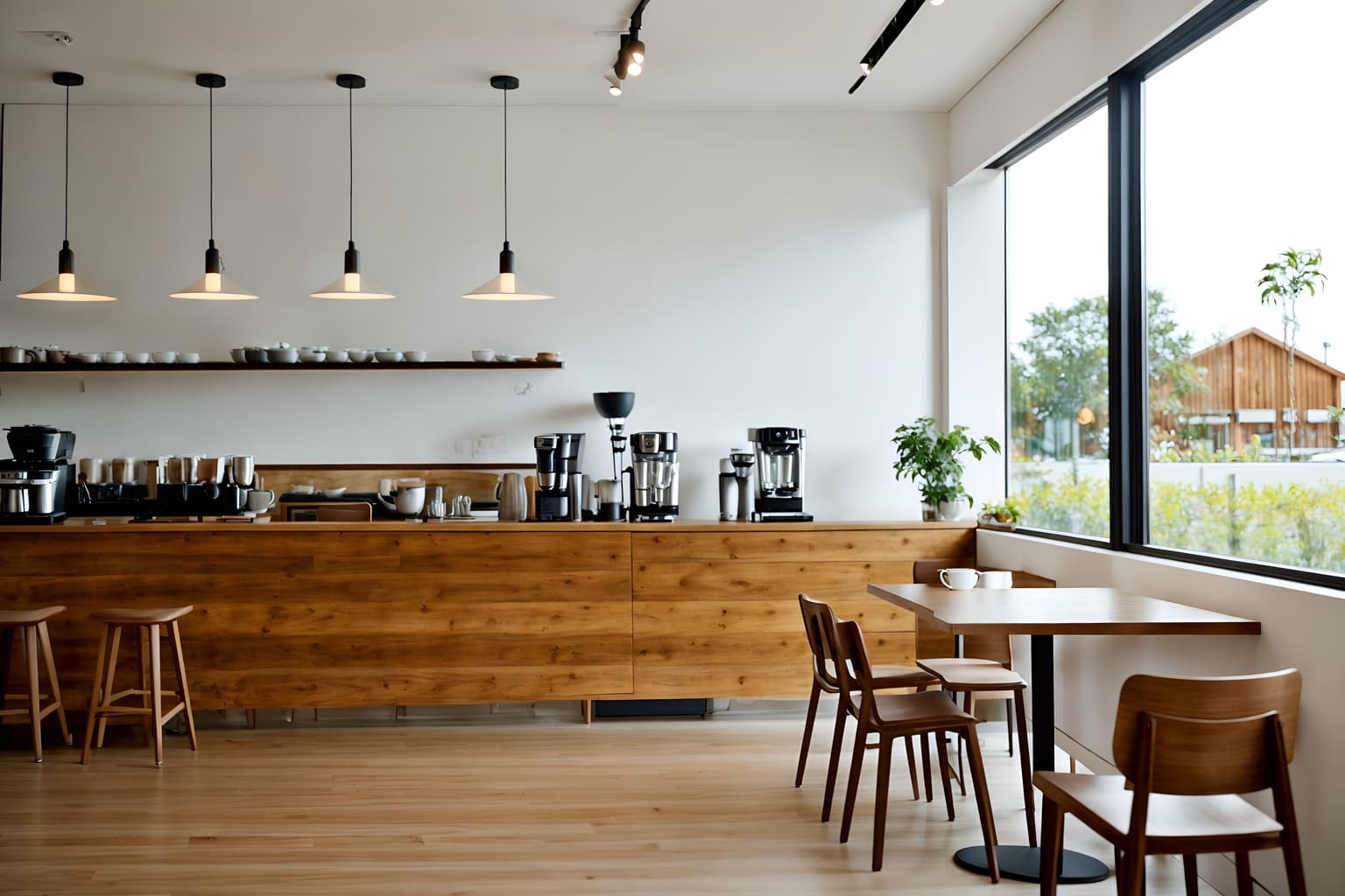modern-style (coffee shop interior) . with simple, clean lines and simplistic furniture and open and natural lighting and natural materials and elements and practicality and functionality and neutral walls and textures and simple, clean lines and simplistic furniture. . cinematic photo, highly detailed, cinematic lighting, ultra-detailed, ultrarealistic, photorealism, 8k. modern interior design style. masterpiece, cinematic light, ultrarealistic+, photorealistic+, 8k, raw photo, realistic, sharp focus on eyes, (symmetrical eyes), (intact eyes), hyperrealistic, highest quality, best quality, , highly detailed, masterpiece, best quality, extremely detailed 8k wallpaper, masterpiece, best quality, ultra-detailed, best shadow, detailed background, detailed face, detailed eyes, high contrast, best illumination, detailed face, dulux, caustic, dynamic angle, detailed glow. dramatic lighting. highly detailed, insanely detailed hair, symmetrical, intricate details, professionally retouched, 8k high definition. strong bokeh. award winning photo.