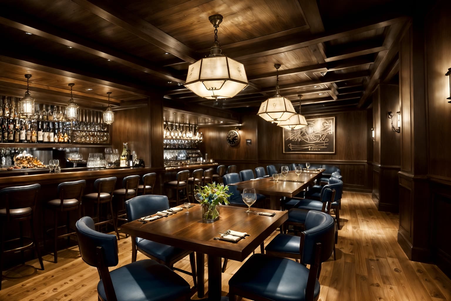 nautical-style (restaurant interior) with restaurant bar and restaurant chairs and restaurant dining tables and restaurant decor and restaurant bar. . . cinematic photo, highly detailed, cinematic lighting, ultra-detailed, ultrarealistic, photorealism, 8k. nautical interior design style. masterpiece, cinematic light, ultrarealistic+, photorealistic+, 8k, raw photo, realistic, sharp focus on eyes, (symmetrical eyes), (intact eyes), hyperrealistic, highest quality, best quality, , highly detailed, masterpiece, best quality, extremely detailed 8k wallpaper, masterpiece, best quality, ultra-detailed, best shadow, detailed background, detailed face, detailed eyes, high contrast, best illumination, detailed face, dulux, caustic, dynamic angle, detailed glow. dramatic lighting. highly detailed, insanely detailed hair, symmetrical, intricate details, professionally retouched, 8k high definition. strong bokeh. award winning photo.
