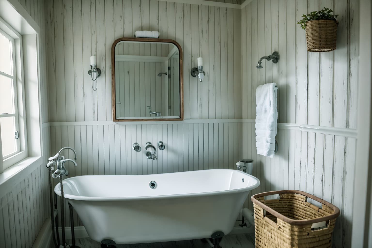 farmhouse-style (bathroom interior) with shower and waste basket and bath towel and bathroom sink with faucet and plant and mirror and bath rail and toilet seat. . with . . cinematic photo, highly detailed, cinematic lighting, ultra-detailed, ultrarealistic, photorealism, 8k. farmhouse interior design style. masterpiece, cinematic light, ultrarealistic+, photorealistic+, 8k, raw photo, realistic, sharp focus on eyes, (symmetrical eyes), (intact eyes), hyperrealistic, highest quality, best quality, , highly detailed, masterpiece, best quality, extremely detailed 8k wallpaper, masterpiece, best quality, ultra-detailed, best shadow, detailed background, detailed face, detailed eyes, high contrast, best illumination, detailed face, dulux, caustic, dynamic angle, detailed glow. dramatic lighting. highly detailed, insanely detailed hair, symmetrical, intricate details, professionally retouched, 8k high definition. strong bokeh. award winning photo.