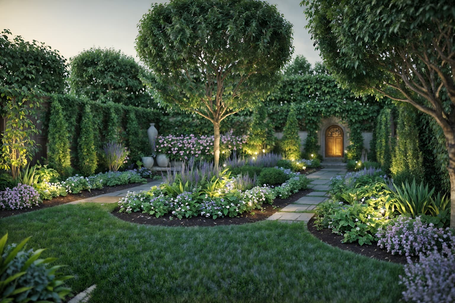 parisian-style designed (outdoor garden ) with garden tree and garden plants and grass and garden tree. . . cinematic photo, highly detailed, cinematic lighting, ultra-detailed, ultrarealistic, photorealism, 8k. parisian design style. masterpiece, cinematic light, ultrarealistic+, photorealistic+, 8k, raw photo, realistic, sharp focus on eyes, (symmetrical eyes), (intact eyes), hyperrealistic, highest quality, best quality, , highly detailed, masterpiece, best quality, extremely detailed 8k wallpaper, masterpiece, best quality, ultra-detailed, best shadow, detailed background, detailed face, detailed eyes, high contrast, best illumination, detailed face, dulux, caustic, dynamic angle, detailed glow. dramatic lighting. highly detailed, insanely detailed hair, symmetrical, intricate details, professionally retouched, 8k high definition. strong bokeh. award winning photo.