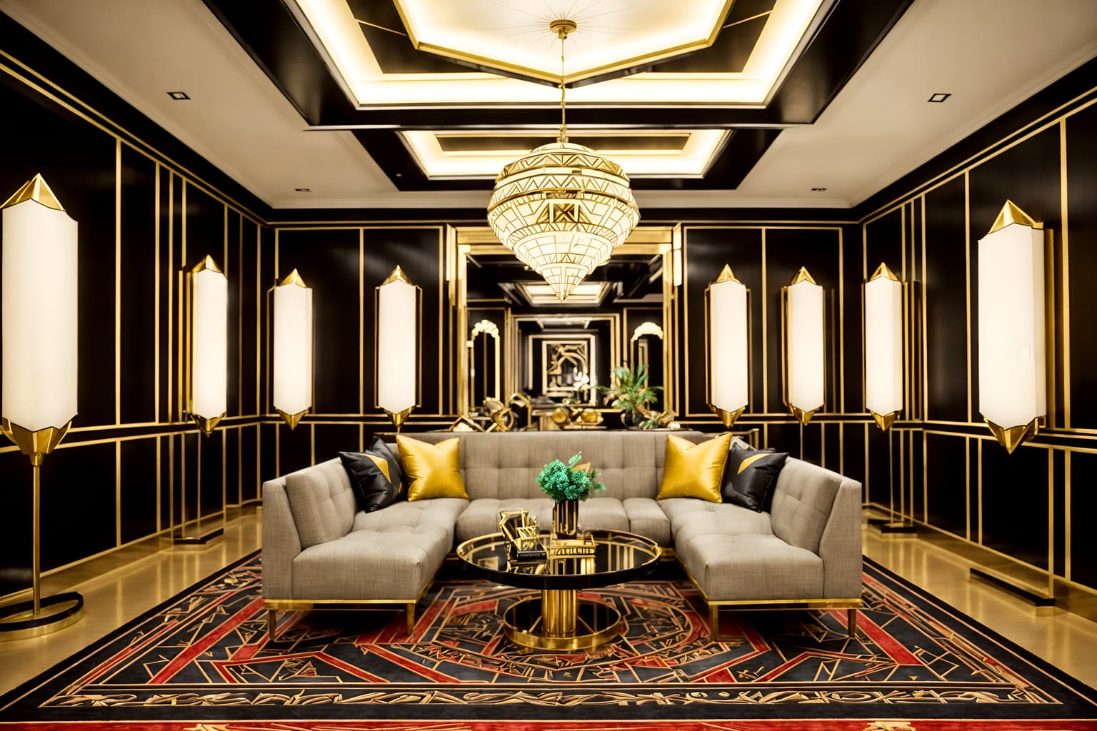 art deco-style (clothing store interior) . with luxury and bold geometry and exuberant shapes and glamour and decadent detail and abstract patterns and smooth lines and geometric shapes. . cinematic photo, highly detailed, cinematic lighting, ultra-detailed, ultrarealistic, photorealism, 8k. art deco interior design style. masterpiece, cinematic light, ultrarealistic+, photorealistic+, 8k, raw photo, realistic, sharp focus on eyes, (symmetrical eyes), (intact eyes), hyperrealistic, highest quality, best quality, , highly detailed, masterpiece, best quality, extremely detailed 8k wallpaper, masterpiece, best quality, ultra-detailed, best shadow, detailed background, detailed face, detailed eyes, high contrast, best illumination, detailed face, dulux, caustic, dynamic angle, detailed glow. dramatic lighting. highly detailed, insanely detailed hair, symmetrical, intricate details, professionally retouched, 8k high definition. strong bokeh. award winning photo.