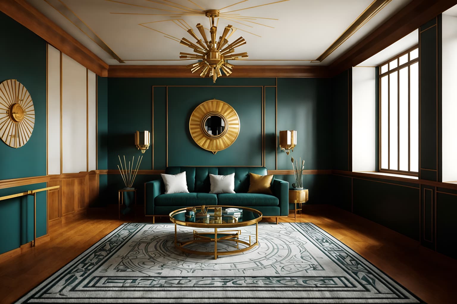 art deco-style (attic interior) . with stream-lined forms and symmetrical designs and smooth lines and glamour and geometric lines and bold geometry and rich colors and geometric shapes. . cinematic photo, highly detailed, cinematic lighting, ultra-detailed, ultrarealistic, photorealism, 8k. art deco interior design style. masterpiece, cinematic light, ultrarealistic+, photorealistic+, 8k, raw photo, realistic, sharp focus on eyes, (symmetrical eyes), (intact eyes), hyperrealistic, highest quality, best quality, , highly detailed, masterpiece, best quality, extremely detailed 8k wallpaper, masterpiece, best quality, ultra-detailed, best shadow, detailed background, detailed face, detailed eyes, high contrast, best illumination, detailed face, dulux, caustic, dynamic angle, detailed glow. dramatic lighting. highly detailed, insanely detailed hair, symmetrical, intricate details, professionally retouched, 8k high definition. strong bokeh. award winning photo.