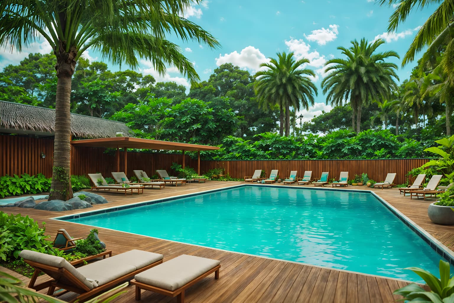 biophilic-style designed (outdoor pool area ) with pool lounge chairs and pool and pool lights and pool lounge chairs. . with natural patterns and environmental features and natural shapes and forms and natural elements and plants and sunlight and linen materials and wood materials. . cinematic photo, highly detailed, cinematic lighting, ultra-detailed, ultrarealistic, photorealism, 8k. biophilic design style. masterpiece, cinematic light, ultrarealistic+, photorealistic+, 8k, raw photo, realistic, sharp focus on eyes, (symmetrical eyes), (intact eyes), hyperrealistic, highest quality, best quality, , highly detailed, masterpiece, best quality, extremely detailed 8k wallpaper, masterpiece, best quality, ultra-detailed, best shadow, detailed background, detailed face, detailed eyes, high contrast, best illumination, detailed face, dulux, caustic, dynamic angle, detailed glow. dramatic lighting. highly detailed, insanely detailed hair, symmetrical, intricate details, professionally retouched, 8k high definition. strong bokeh. award winning photo.