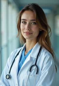 woman as a Doctor in Hospital