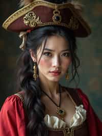 woman as a Pirate in the 17th century