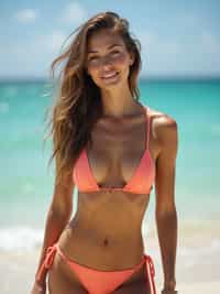 woman in  bikini on the Beach