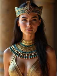 woman as Egyptian Pharaoh Emperor