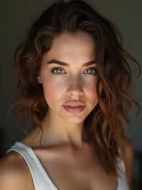 woman in glamour photography