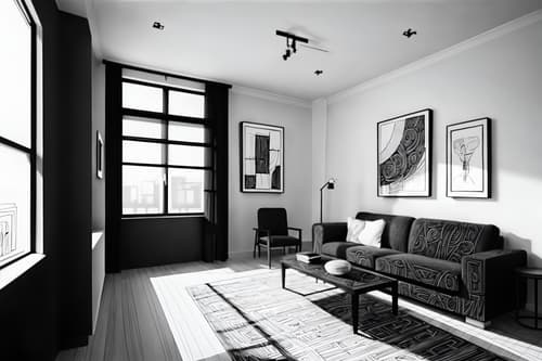 (hand-drawn monochrome black and white sketch line drawing)++ of sketch-style interior designed () apartment interior. a sketch of interior. with . a sketch of interior. trending on artstation. black and white line drawing sketch without colors. masterpiece, cinematic light, ultrarealistic+, photorealistic+, 8k, raw photo, realistic, sharp focus on eyes, (symmetrical eyes), (intact eyes), hyperrealistic, highest quality, best quality, , highly detailed, masterpiece, best quality, extremely detailed 8k wallpaper, masterpiece, best quality, ultra-detailed, best shadow, detailed background, detailed face, detailed eyes, high contrast, best illumination, detailed face, dulux, caustic, dynamic angle, detailed glow. dramatic lighting. highly detailed, insanely detailed hair, symmetrical, intricate details, professionally retouched, 8k high definition. strong bokeh. award winning photo.
