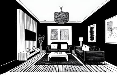 (hand-drawn monochrome black and white sketch line drawing)++ of sketch-style interior designed () apartment interior. a sketch of interior. with . a sketch of interior. trending on artstation. black and white line drawing sketch without colors. masterpiece, cinematic light, ultrarealistic+, photorealistic+, 8k, raw photo, realistic, sharp focus on eyes, (symmetrical eyes), (intact eyes), hyperrealistic, highest quality, best quality, , highly detailed, masterpiece, best quality, extremely detailed 8k wallpaper, masterpiece, best quality, ultra-detailed, best shadow, detailed background, detailed face, detailed eyes, high contrast, best illumination, detailed face, dulux, caustic, dynamic angle, detailed glow. dramatic lighting. highly detailed, insanely detailed hair, symmetrical, intricate details, professionally retouched, 8k high definition. strong bokeh. award winning photo.