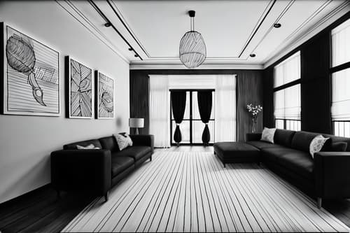 (hand-drawn monochrome black and white sketch line drawing)++ of sketch-style interior designed () apartment interior. a sketch of interior. with . a sketch of interior. trending on artstation. black and white line drawing sketch without colors. masterpiece, cinematic light, ultrarealistic+, photorealistic+, 8k, raw photo, realistic, sharp focus on eyes, (symmetrical eyes), (intact eyes), hyperrealistic, highest quality, best quality, , highly detailed, masterpiece, best quality, extremely detailed 8k wallpaper, masterpiece, best quality, ultra-detailed, best shadow, detailed background, detailed face, detailed eyes, high contrast, best illumination, detailed face, dulux, caustic, dynamic angle, detailed glow. dramatic lighting. highly detailed, insanely detailed hair, symmetrical, intricate details, professionally retouched, 8k high definition. strong bokeh. award winning photo.