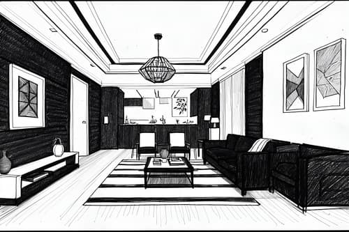 (hand-drawn monochrome black and white sketch line drawing)++ of sketch-style interior designed () apartment interior. a sketch of interior. with . a sketch of interior. trending on artstation. black and white line drawing sketch without colors. masterpiece, cinematic light, ultrarealistic+, photorealistic+, 8k, raw photo, realistic, sharp focus on eyes, (symmetrical eyes), (intact eyes), hyperrealistic, highest quality, best quality, , highly detailed, masterpiece, best quality, extremely detailed 8k wallpaper, masterpiece, best quality, ultra-detailed, best shadow, detailed background, detailed face, detailed eyes, high contrast, best illumination, detailed face, dulux, caustic, dynamic angle, detailed glow. dramatic lighting. highly detailed, insanely detailed hair, symmetrical, intricate details, professionally retouched, 8k high definition. strong bokeh. award winning photo.