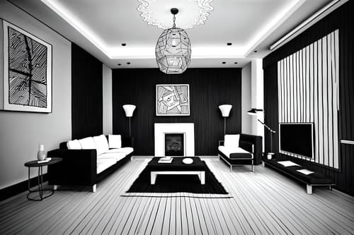 (hand-drawn monochrome black and white sketch line drawing)++ of sketch-style interior designed () apartment interior. a sketch of interior. with . a sketch of interior. trending on artstation. black and white line drawing sketch without colors. masterpiece, cinematic light, ultrarealistic+, photorealistic+, 8k, raw photo, realistic, sharp focus on eyes, (symmetrical eyes), (intact eyes), hyperrealistic, highest quality, best quality, , highly detailed, masterpiece, best quality, extremely detailed 8k wallpaper, masterpiece, best quality, ultra-detailed, best shadow, detailed background, detailed face, detailed eyes, high contrast, best illumination, detailed face, dulux, caustic, dynamic angle, detailed glow. dramatic lighting. highly detailed, insanely detailed hair, symmetrical, intricate details, professionally retouched, 8k high definition. strong bokeh. award winning photo.