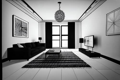 (hand-drawn monochrome black and white sketch line drawing)++ of sketch-style interior designed () apartment interior. a sketch of interior. with . a sketch of interior. trending on artstation. black and white line drawing sketch without colors. masterpiece, cinematic light, ultrarealistic+, photorealistic+, 8k, raw photo, realistic, sharp focus on eyes, (symmetrical eyes), (intact eyes), hyperrealistic, highest quality, best quality, , highly detailed, masterpiece, best quality, extremely detailed 8k wallpaper, masterpiece, best quality, ultra-detailed, best shadow, detailed background, detailed face, detailed eyes, high contrast, best illumination, detailed face, dulux, caustic, dynamic angle, detailed glow. dramatic lighting. highly detailed, insanely detailed hair, symmetrical, intricate details, professionally retouched, 8k high definition. strong bokeh. award winning photo.