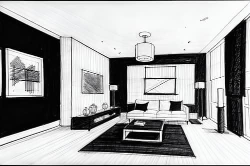(hand-drawn monochrome black and white sketch line drawing)++ of sketch-style interior designed () apartment interior. a sketch of interior. with . a sketch of interior. trending on artstation. black and white line drawing sketch without colors. masterpiece, cinematic light, ultrarealistic+, photorealistic+, 8k, raw photo, realistic, sharp focus on eyes, (symmetrical eyes), (intact eyes), hyperrealistic, highest quality, best quality, , highly detailed, masterpiece, best quality, extremely detailed 8k wallpaper, masterpiece, best quality, ultra-detailed, best shadow, detailed background, detailed face, detailed eyes, high contrast, best illumination, detailed face, dulux, caustic, dynamic angle, detailed glow. dramatic lighting. highly detailed, insanely detailed hair, symmetrical, intricate details, professionally retouched, 8k high definition. strong bokeh. award winning photo.
