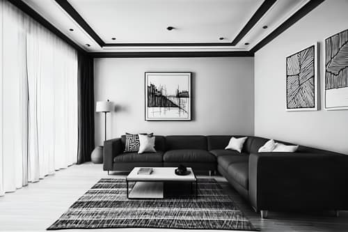 (hand-drawn monochrome black and white sketch line drawing)++ of sketch-style interior designed () apartment interior. a sketch of interior. with . a sketch of interior. trending on artstation. black and white line drawing sketch without colors. masterpiece, cinematic light, ultrarealistic+, photorealistic+, 8k, raw photo, realistic, sharp focus on eyes, (symmetrical eyes), (intact eyes), hyperrealistic, highest quality, best quality, , highly detailed, masterpiece, best quality, extremely detailed 8k wallpaper, masterpiece, best quality, ultra-detailed, best shadow, detailed background, detailed face, detailed eyes, high contrast, best illumination, detailed face, dulux, caustic, dynamic angle, detailed glow. dramatic lighting. highly detailed, insanely detailed hair, symmetrical, intricate details, professionally retouched, 8k high definition. strong bokeh. award winning photo.