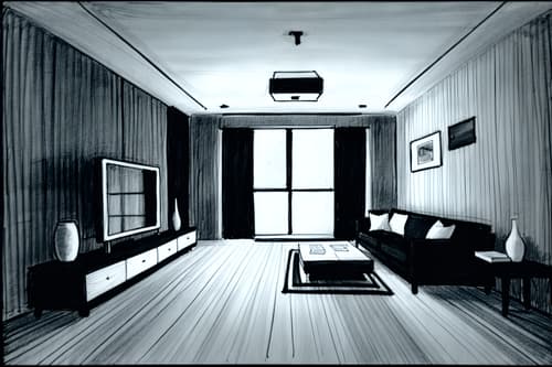 (hand-drawn monochrome black and white sketch line drawing)++ of sketch-style interior designed () apartment interior. a sketch of interior. with . a sketch of interior. trending on artstation. black and white line drawing sketch without colors. masterpiece, cinematic light, ultrarealistic+, photorealistic+, 8k, raw photo, realistic, sharp focus on eyes, (symmetrical eyes), (intact eyes), hyperrealistic, highest quality, best quality, , highly detailed, masterpiece, best quality, extremely detailed 8k wallpaper, masterpiece, best quality, ultra-detailed, best shadow, detailed background, detailed face, detailed eyes, high contrast, best illumination, detailed face, dulux, caustic, dynamic angle, detailed glow. dramatic lighting. highly detailed, insanely detailed hair, symmetrical, intricate details, professionally retouched, 8k high definition. strong bokeh. award winning photo.
