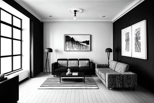 (hand-drawn monochrome black and white sketch line drawing)++ of sketch-style interior designed () apartment interior. a sketch of interior. with . a sketch of interior. trending on artstation. black and white line drawing sketch without colors. masterpiece, cinematic light, ultrarealistic+, photorealistic+, 8k, raw photo, realistic, sharp focus on eyes, (symmetrical eyes), (intact eyes), hyperrealistic, highest quality, best quality, , highly detailed, masterpiece, best quality, extremely detailed 8k wallpaper, masterpiece, best quality, ultra-detailed, best shadow, detailed background, detailed face, detailed eyes, high contrast, best illumination, detailed face, dulux, caustic, dynamic angle, detailed glow. dramatic lighting. highly detailed, insanely detailed hair, symmetrical, intricate details, professionally retouched, 8k high definition. strong bokeh. award winning photo.