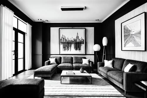 (hand-drawn monochrome black and white sketch line drawing)++ of sketch-style interior designed () apartment interior. a sketch of interior. with . a sketch of interior. trending on artstation. black and white line drawing sketch without colors. masterpiece, cinematic light, ultrarealistic+, photorealistic+, 8k, raw photo, realistic, sharp focus on eyes, (symmetrical eyes), (intact eyes), hyperrealistic, highest quality, best quality, , highly detailed, masterpiece, best quality, extremely detailed 8k wallpaper, masterpiece, best quality, ultra-detailed, best shadow, detailed background, detailed face, detailed eyes, high contrast, best illumination, detailed face, dulux, caustic, dynamic angle, detailed glow. dramatic lighting. highly detailed, insanely detailed hair, symmetrical, intricate details, professionally retouched, 8k high definition. strong bokeh. award winning photo.
