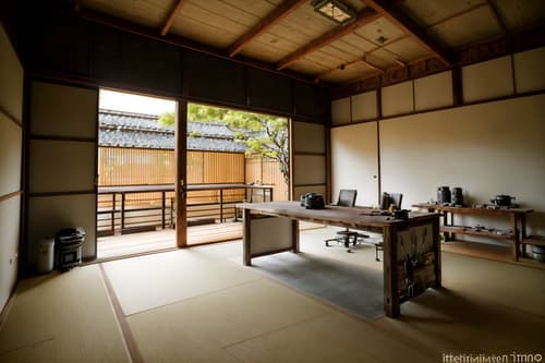 photo from pinterest of zen-style interior designed (workshop interior) with tool wall and wooden workbench and messy and tool wall. . with clean lines and natural light and serenity and harmony and japanese minimalist interior and mimimalist and simplicity and asian zen interior and asian zen interior. . cinematic photo, highly detailed, cinematic lighting, ultra-detailed, ultrarealistic, photorealism, 8k. trending on pinterest. zen interior design style. masterpiece, cinematic light, ultrarealistic+, photorealistic+, 8k, raw photo, realistic, sharp focus on eyes, (symmetrical eyes), (intact eyes), hyperrealistic, highest quality, best quality, , highly detailed, masterpiece, best quality, extremely detailed 8k wallpaper, masterpiece, best quality, ultra-detailed, best shadow, detailed background, detailed face, detailed eyes, high contrast, best illumination, detailed face, dulux, caustic, dynamic angle, detailed glow. dramatic lighting. highly detailed, insanely detailed hair, symmetrical, intricate details, professionally retouched, 8k high definition. strong bokeh. award winning photo.