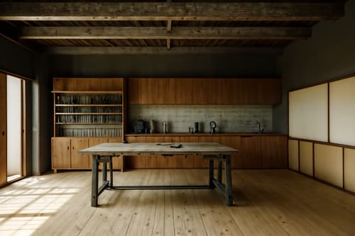 photo from pinterest of zen-style interior designed (workshop interior) with tool wall and wooden workbench and messy and tool wall. . with clean lines and natural light and serenity and harmony and japanese minimalist interior and mimimalist and simplicity and asian zen interior and asian zen interior. . cinematic photo, highly detailed, cinematic lighting, ultra-detailed, ultrarealistic, photorealism, 8k. trending on pinterest. zen interior design style. masterpiece, cinematic light, ultrarealistic+, photorealistic+, 8k, raw photo, realistic, sharp focus on eyes, (symmetrical eyes), (intact eyes), hyperrealistic, highest quality, best quality, , highly detailed, masterpiece, best quality, extremely detailed 8k wallpaper, masterpiece, best quality, ultra-detailed, best shadow, detailed background, detailed face, detailed eyes, high contrast, best illumination, detailed face, dulux, caustic, dynamic angle, detailed glow. dramatic lighting. highly detailed, insanely detailed hair, symmetrical, intricate details, professionally retouched, 8k high definition. strong bokeh. award winning photo.