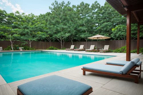 photo from pinterest of zen-style designed (outdoor pool area ) with pool lounge chairs and pool lights and pool and pool lounge chairs. . with simplicity and clean lines and mimimalist and japanese minimalist and calm and neutral colors and asian and natural light and simple furniture. . cinematic photo, highly detailed, cinematic lighting, ultra-detailed, ultrarealistic, photorealism, 8k. trending on pinterest. zen design style. masterpiece, cinematic light, ultrarealistic+, photorealistic+, 8k, raw photo, realistic, sharp focus on eyes, (symmetrical eyes), (intact eyes), hyperrealistic, highest quality, best quality, , highly detailed, masterpiece, best quality, extremely detailed 8k wallpaper, masterpiece, best quality, ultra-detailed, best shadow, detailed background, detailed face, detailed eyes, high contrast, best illumination, detailed face, dulux, caustic, dynamic angle, detailed glow. dramatic lighting. highly detailed, insanely detailed hair, symmetrical, intricate details, professionally retouched, 8k high definition. strong bokeh. award winning photo.