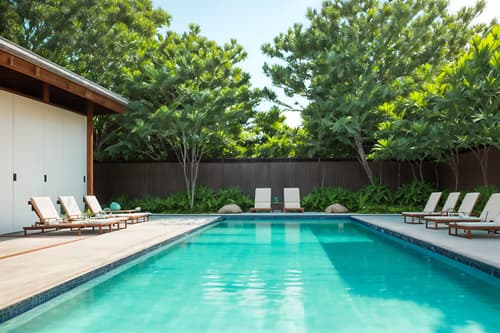 photo from pinterest of zen-style designed (outdoor pool area ) with pool lounge chairs and pool lights and pool and pool lounge chairs. . with simplicity and clean lines and mimimalist and japanese minimalist and calm and neutral colors and asian and natural light and simple furniture. . cinematic photo, highly detailed, cinematic lighting, ultra-detailed, ultrarealistic, photorealism, 8k. trending on pinterest. zen design style. masterpiece, cinematic light, ultrarealistic+, photorealistic+, 8k, raw photo, realistic, sharp focus on eyes, (symmetrical eyes), (intact eyes), hyperrealistic, highest quality, best quality, , highly detailed, masterpiece, best quality, extremely detailed 8k wallpaper, masterpiece, best quality, ultra-detailed, best shadow, detailed background, detailed face, detailed eyes, high contrast, best illumination, detailed face, dulux, caustic, dynamic angle, detailed glow. dramatic lighting. highly detailed, insanely detailed hair, symmetrical, intricate details, professionally retouched, 8k high definition. strong bokeh. award winning photo.