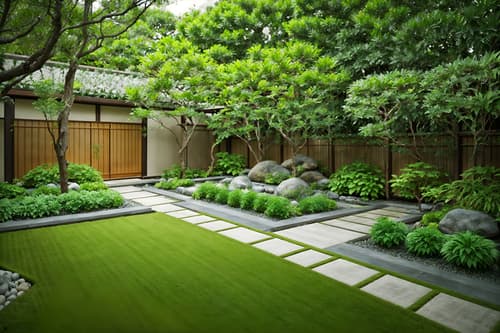 photo from pinterest of zen-style designed (outdoor garden ) with garden plants and grass and garden tree and garden plants. . with japanese minimalist and asian and serenity and harmony and calm and neutral colors and japanese minimalist and clutter free and asian zen and clean lines. . cinematic photo, highly detailed, cinematic lighting, ultra-detailed, ultrarealistic, photorealism, 8k. trending on pinterest. zen design style. masterpiece, cinematic light, ultrarealistic+, photorealistic+, 8k, raw photo, realistic, sharp focus on eyes, (symmetrical eyes), (intact eyes), hyperrealistic, highest quality, best quality, , highly detailed, masterpiece, best quality, extremely detailed 8k wallpaper, masterpiece, best quality, ultra-detailed, best shadow, detailed background, detailed face, detailed eyes, high contrast, best illumination, detailed face, dulux, caustic, dynamic angle, detailed glow. dramatic lighting. highly detailed, insanely detailed hair, symmetrical, intricate details, professionally retouched, 8k high definition. strong bokeh. award winning photo.