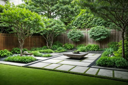photo from pinterest of zen-style designed (outdoor garden ) with garden plants and grass and garden tree and garden plants. . with japanese minimalist and asian and serenity and harmony and calm and neutral colors and japanese minimalist and clutter free and asian zen and clean lines. . cinematic photo, highly detailed, cinematic lighting, ultra-detailed, ultrarealistic, photorealism, 8k. trending on pinterest. zen design style. masterpiece, cinematic light, ultrarealistic+, photorealistic+, 8k, raw photo, realistic, sharp focus on eyes, (symmetrical eyes), (intact eyes), hyperrealistic, highest quality, best quality, , highly detailed, masterpiece, best quality, extremely detailed 8k wallpaper, masterpiece, best quality, ultra-detailed, best shadow, detailed background, detailed face, detailed eyes, high contrast, best illumination, detailed face, dulux, caustic, dynamic angle, detailed glow. dramatic lighting. highly detailed, insanely detailed hair, symmetrical, intricate details, professionally retouched, 8k high definition. strong bokeh. award winning photo.
