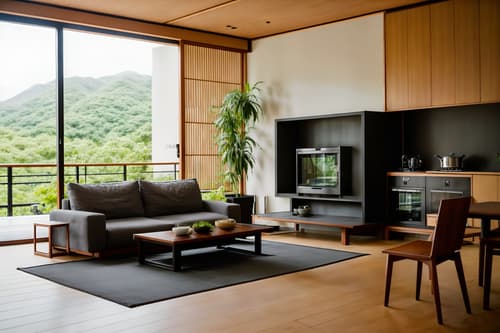 photo from pinterest of zen-style interior designed (kitchen living combo interior) with plant and sink and chairs and stove and rug and coffee tables and sofa and occasional tables. . with asian interior and simple furniture and japanese minimalist interior and clean lines and simplicity and japanese minimalist interior and japanese minimalist interior and natural light. . cinematic photo, highly detailed, cinematic lighting, ultra-detailed, ultrarealistic, photorealism, 8k. trending on pinterest. zen interior design style. masterpiece, cinematic light, ultrarealistic+, photorealistic+, 8k, raw photo, realistic, sharp focus on eyes, (symmetrical eyes), (intact eyes), hyperrealistic, highest quality, best quality, , highly detailed, masterpiece, best quality, extremely detailed 8k wallpaper, masterpiece, best quality, ultra-detailed, best shadow, detailed background, detailed face, detailed eyes, high contrast, best illumination, detailed face, dulux, caustic, dynamic angle, detailed glow. dramatic lighting. highly detailed, insanely detailed hair, symmetrical, intricate details, professionally retouched, 8k high definition. strong bokeh. award winning photo.